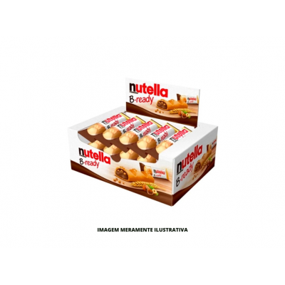 CHOCO WAF B READY FERRERO AVELA NUTELLA 1X10X22G